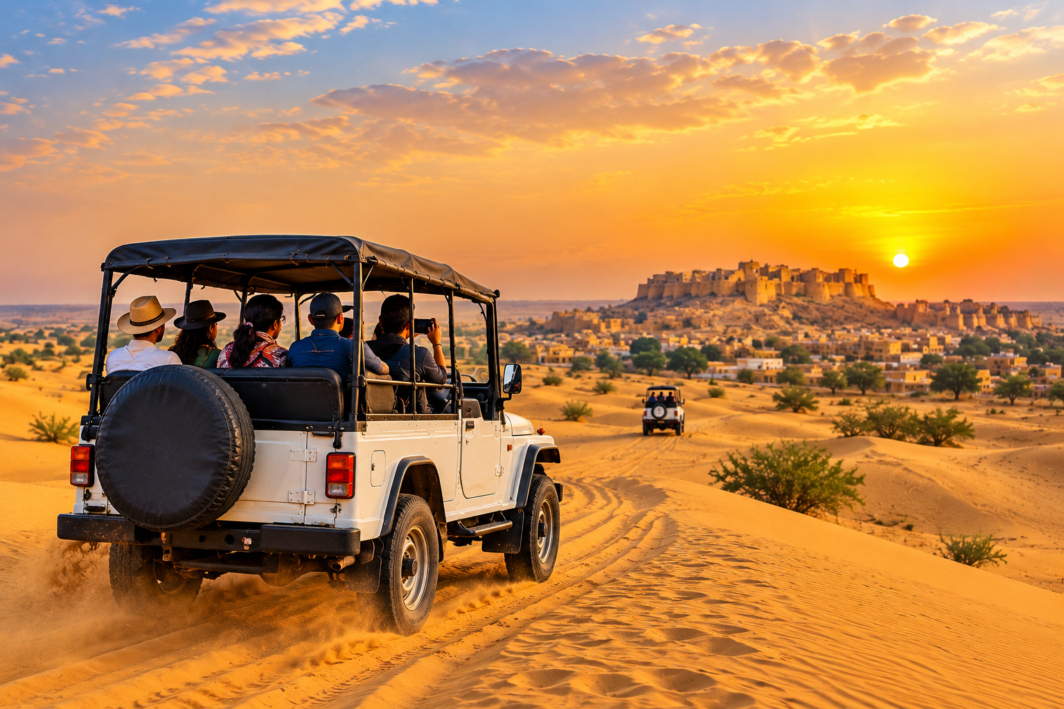 Desert Safari & Overnight Desert Camping Tour